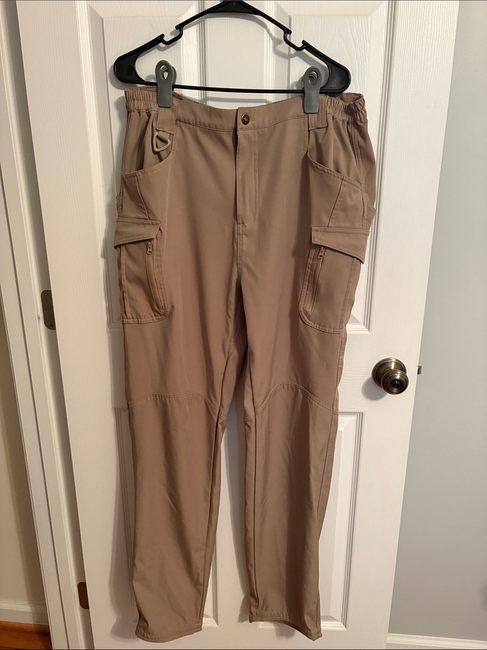 Men's Lightweight Cargo Pants - khaki 40x36